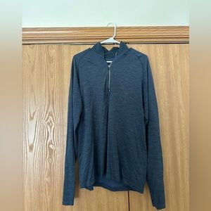 Lululemon blue quarter zip